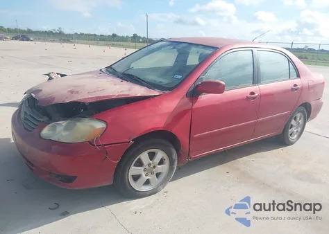 2003 Toyota Corolla Le из США, поврежденный, VIN JTDBR32E830036824
